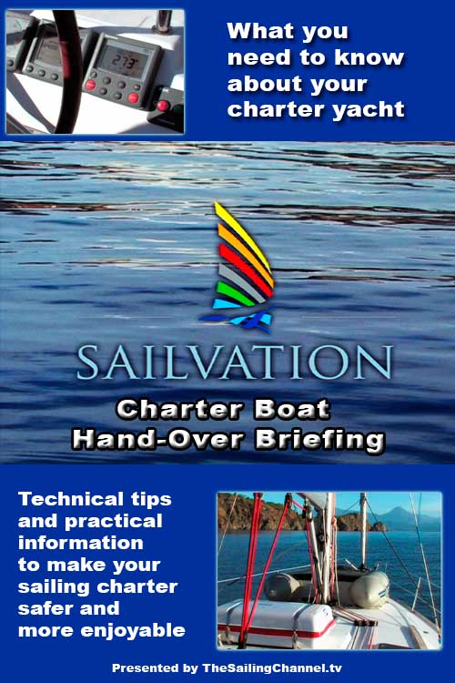 Sailvation Sailboat Charter Briefing
