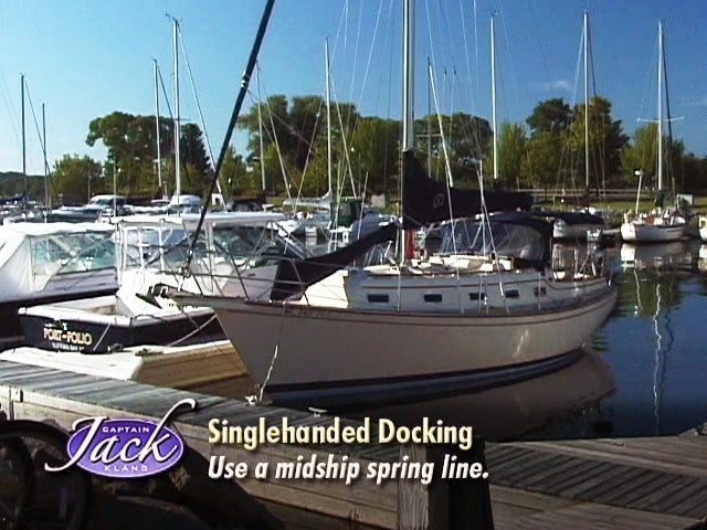Singlehanded Docking Sail Trim - Singlehanded Docking