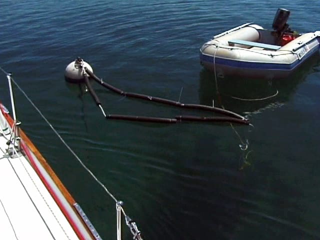 Singlehanded Docking Sail Trim - Picking up a mooring
