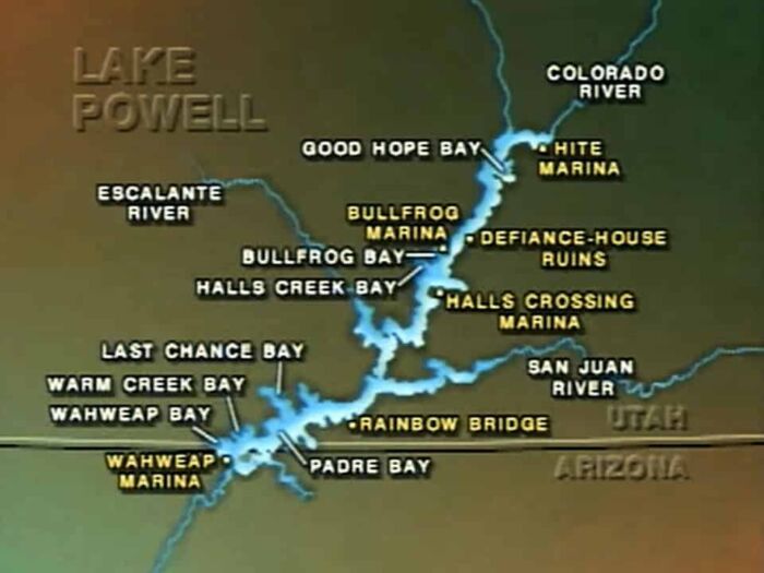 Lake Powell, Utah - Lake Cruising Video