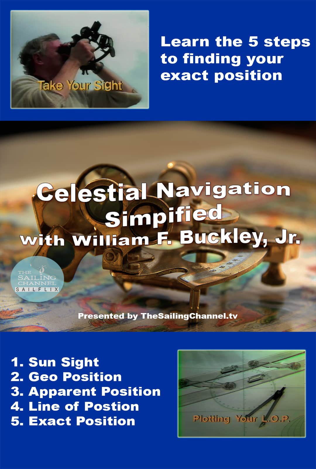 Celestial Navigation Simplified with William F. Buckley, Jr. VOD