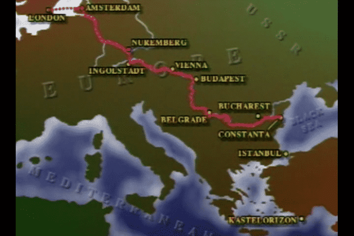 Cruising European Waters European Waterways Map
